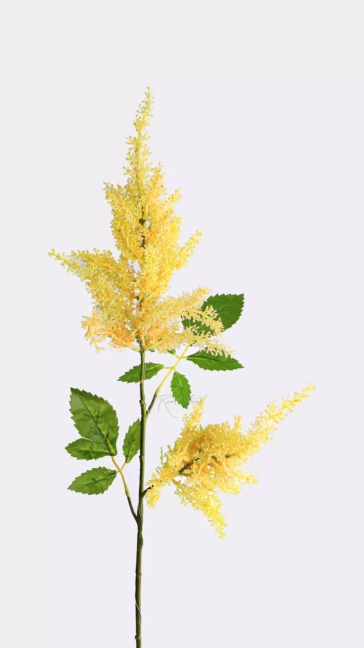 Artificial Astilbe branch  - Champagner