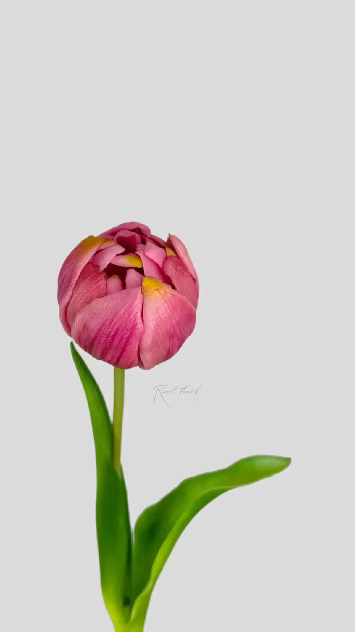 Real Touch Peony Tulip - light purple 