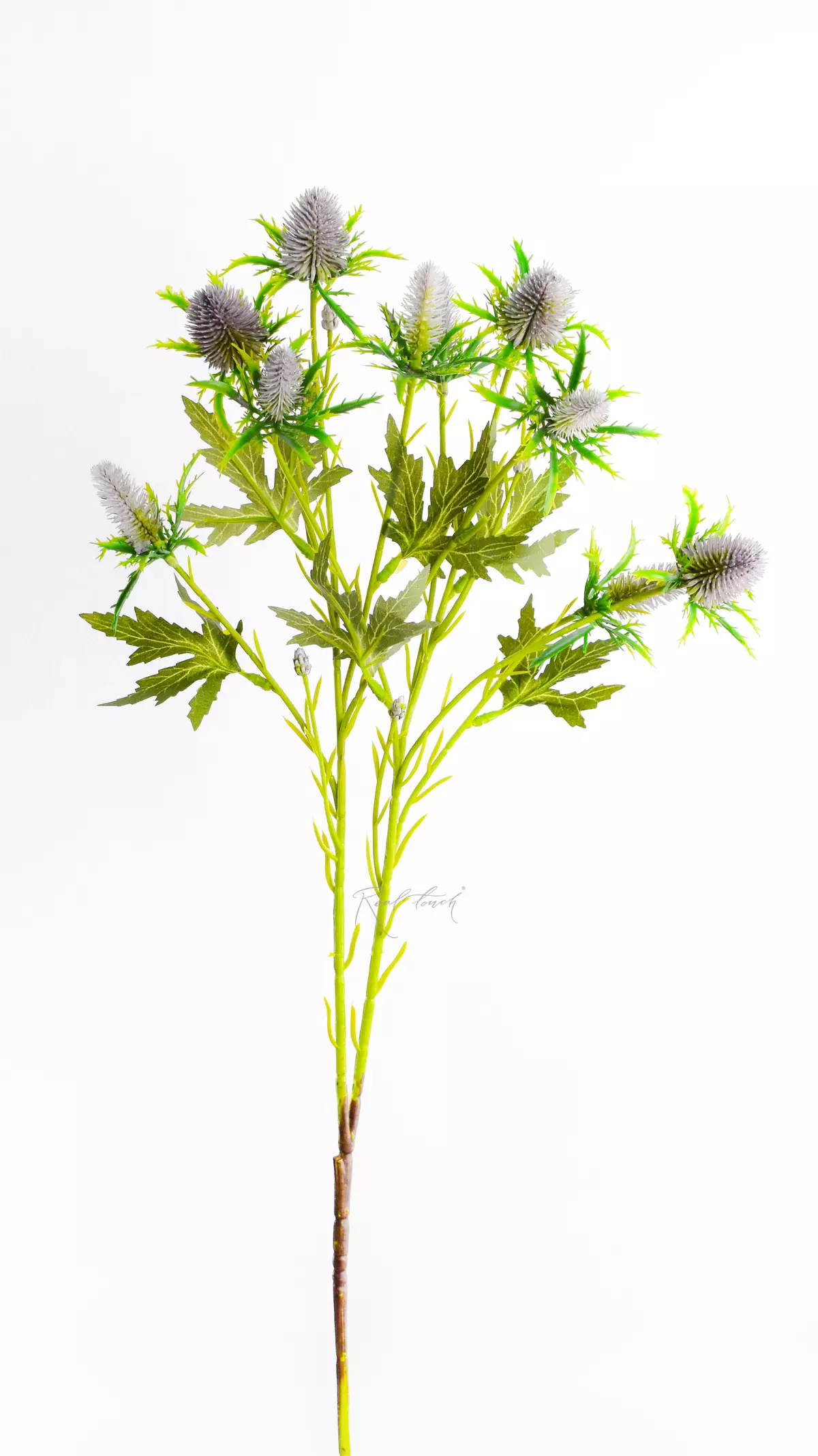 Real Touch Eriygium Supernova Sea Holly Flowers - light purple 